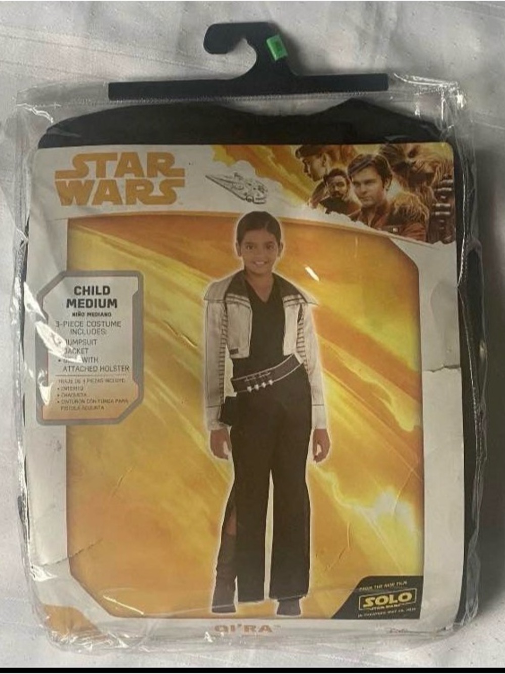 Disney Deluxe QI’RA Costume 3-Piece Girl’s Size Medium 8-10
